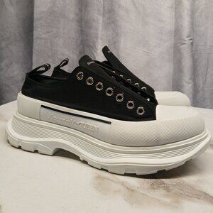 Alexander McQueen Tread Slick Low Chunky Sneakers Women's Size 43 Black